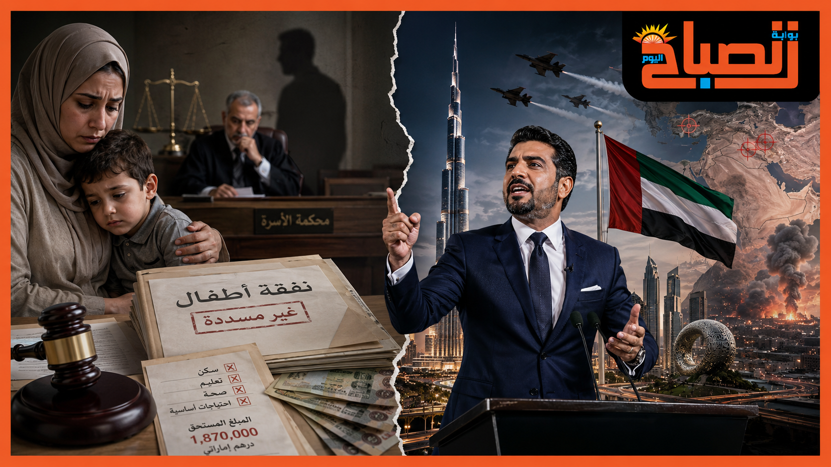 حبس توفيق عكاشة شهرًا بسبب نفقة طفله.. «بطولات هرمز» لا تُسقط حقوق الصغار